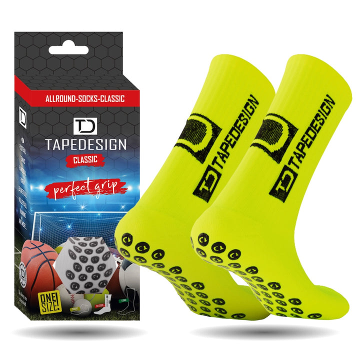 Tapedesign Classic Socks - Neon Yellow