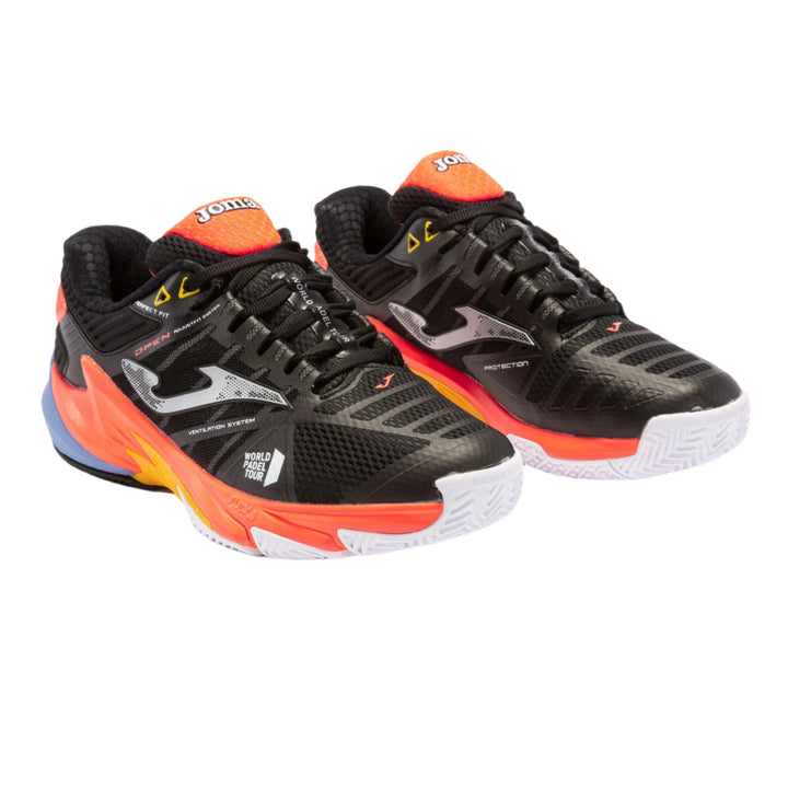 Shoe T.Open - Black/Coral