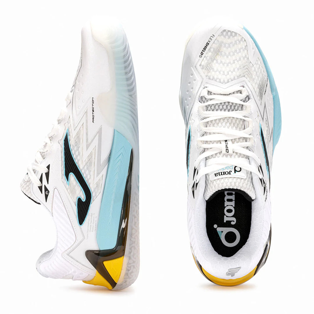 Open 2502 - White Turquoise