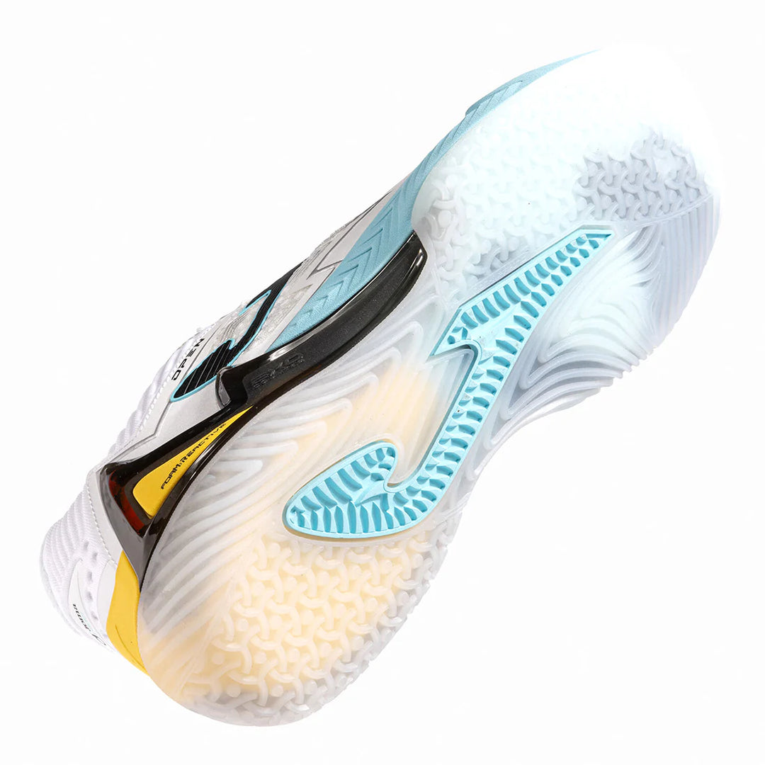 Open 2502 - White Turquoise