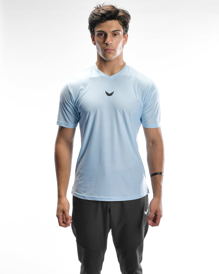 Turbotec V Neck - Sky