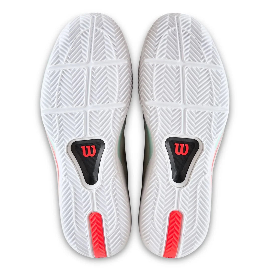 Wilson Shoes Rush Tour 5 Clay White/Bay/Fiery/Coral