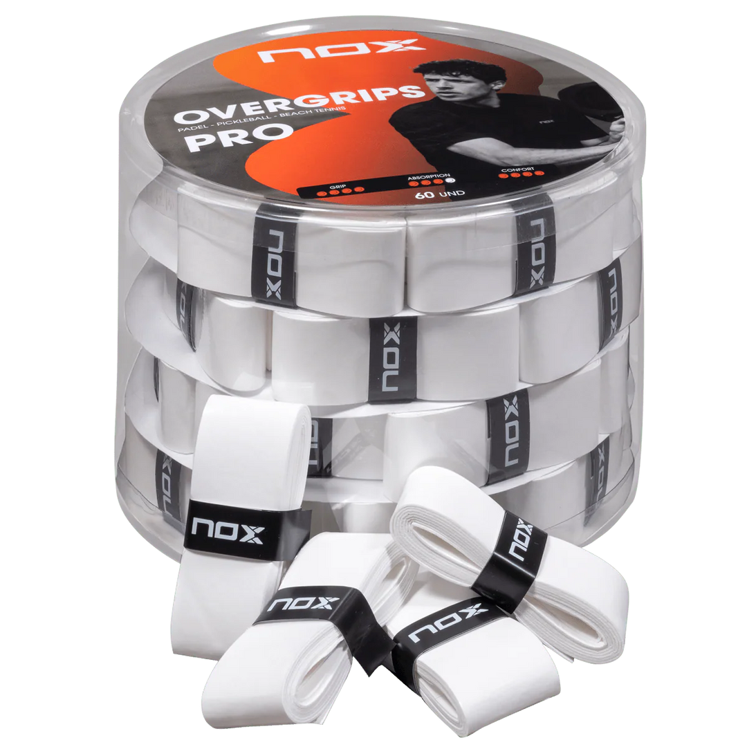 Nox Overgrips Pro 60 Units White