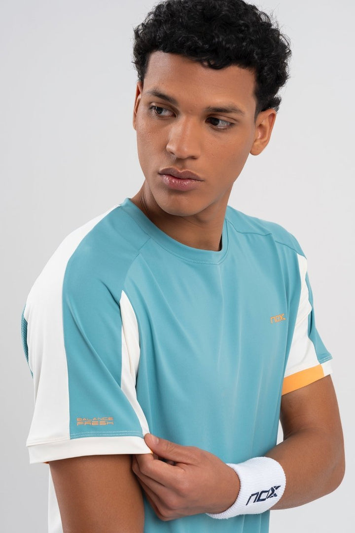 Men.S Dusty Turquoise Pro T-shirt