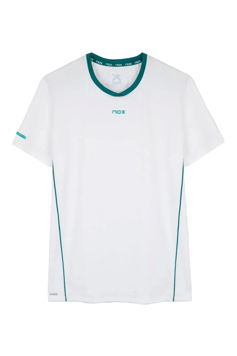 NOX T- shirt Hombre Pro White/Ivy Green