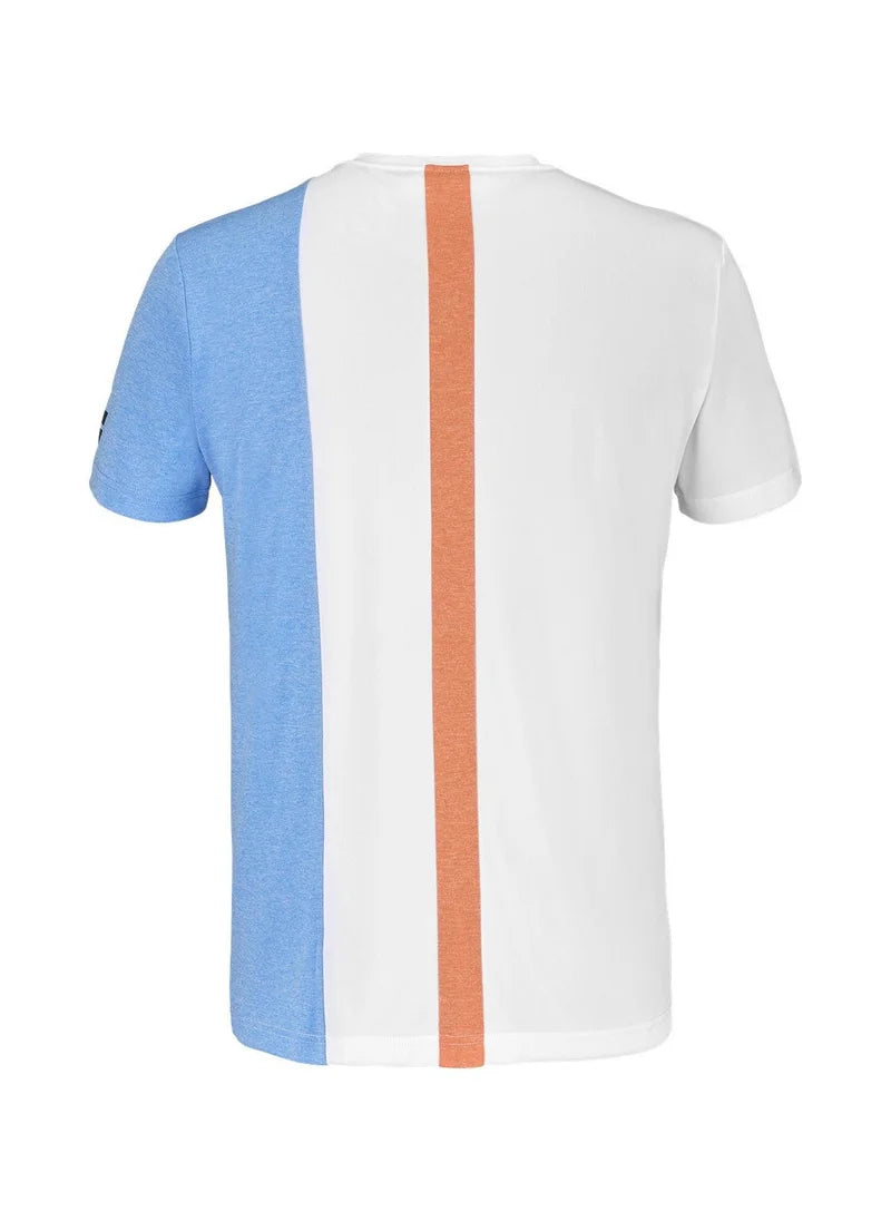 Play Crew Neck Tee Men - White/Blue