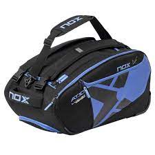 Padel Bag At10 Competition Trolley - Black/Blue