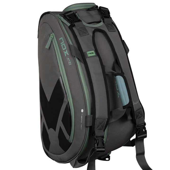 AT10 Team Grey/Green Padel Bag