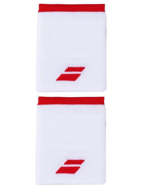 Jumbo Wristband - White/Red