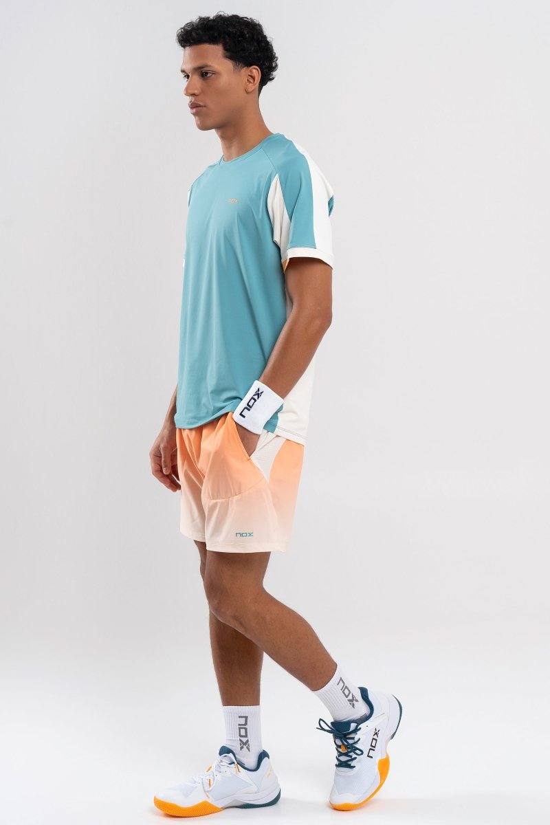Men.S Pro Mock Orange Degraded Short