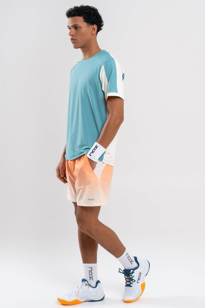 Men.S Pro Mock Orange Degraded Short