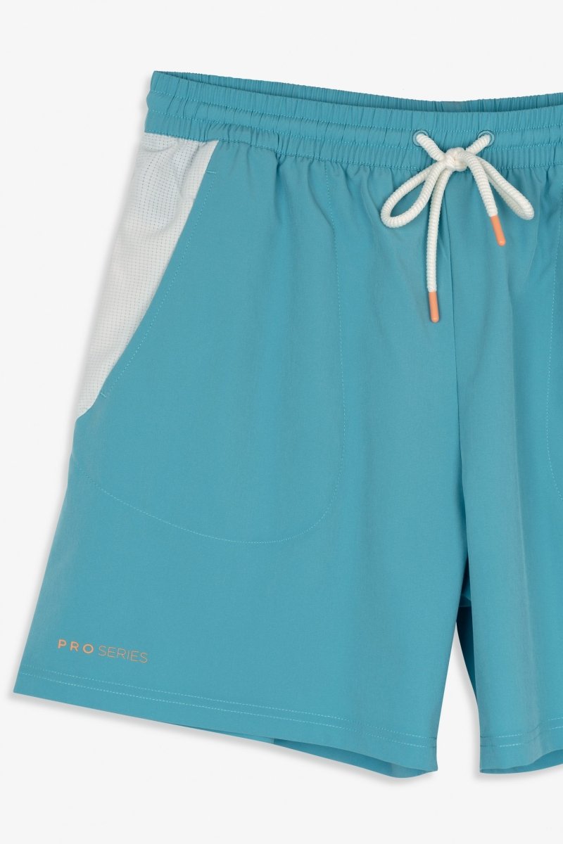 Men.S Pro Dusty Turquoise Pro Short