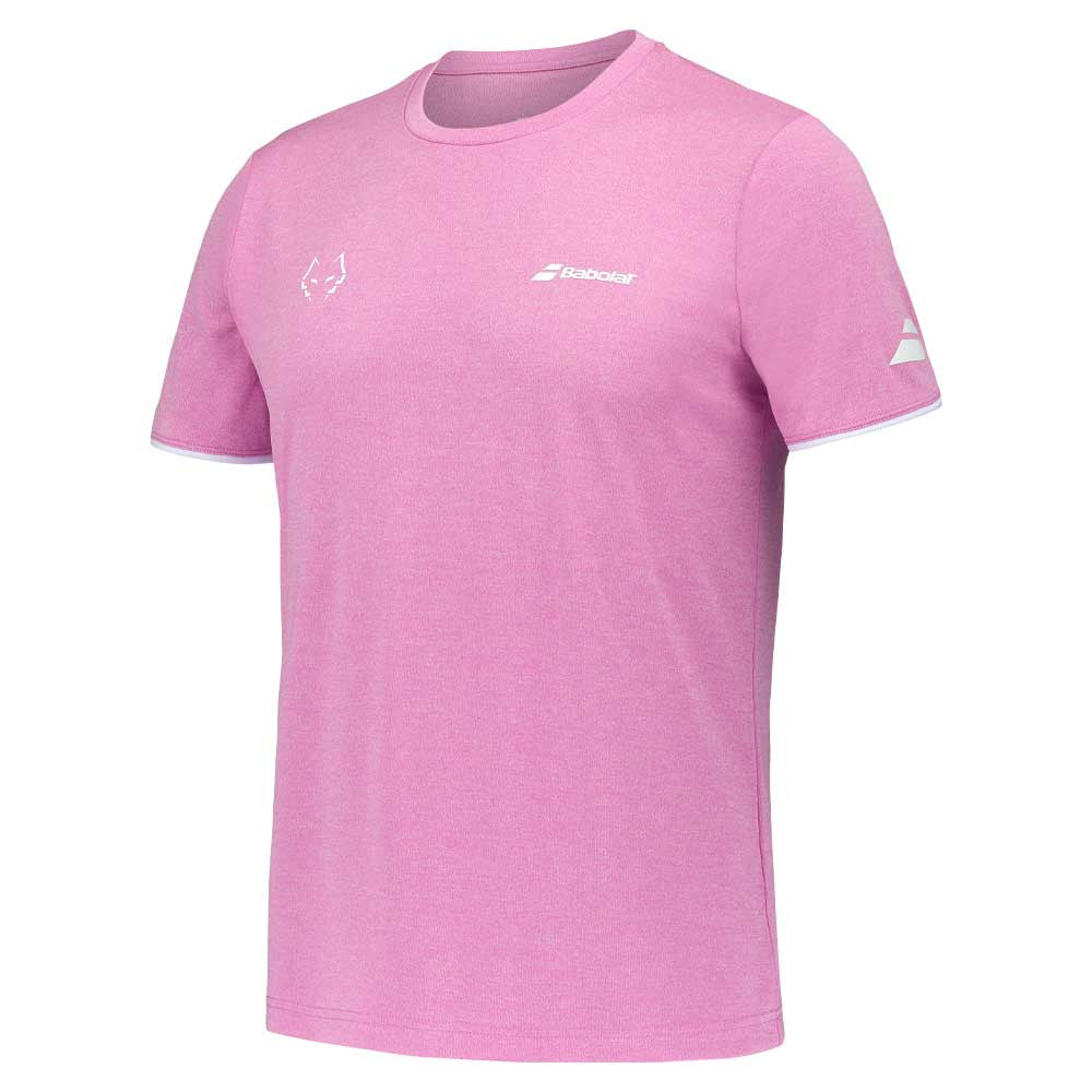 T-shirt Crew Neck Tee Lebrón Man Pink Hthr 25